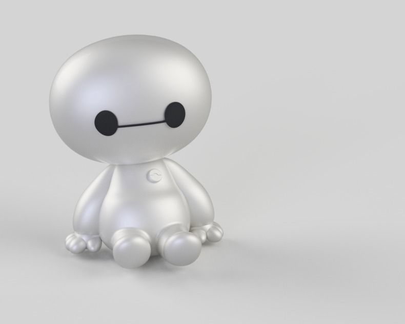 Big Hero 6 Baymax 3D print model_1