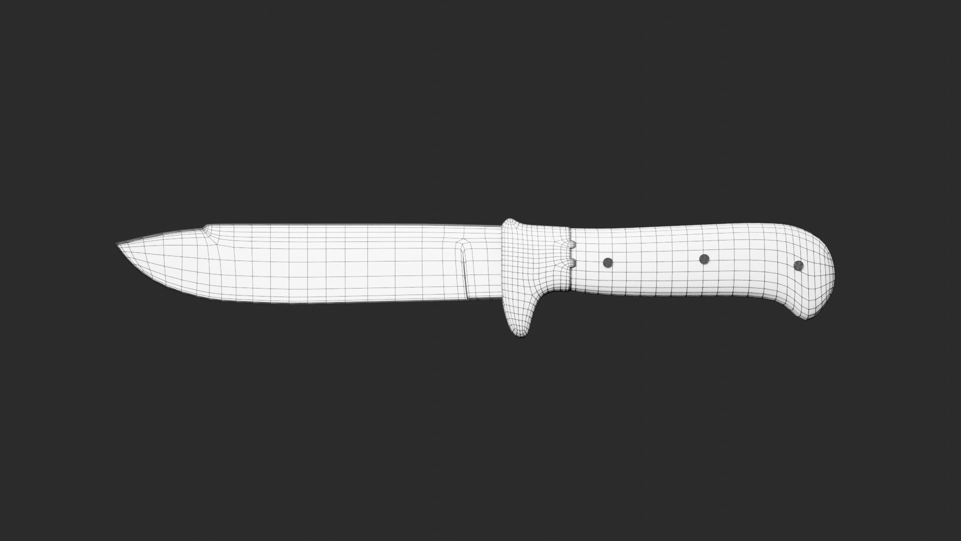Knife K8 3D print model_8
