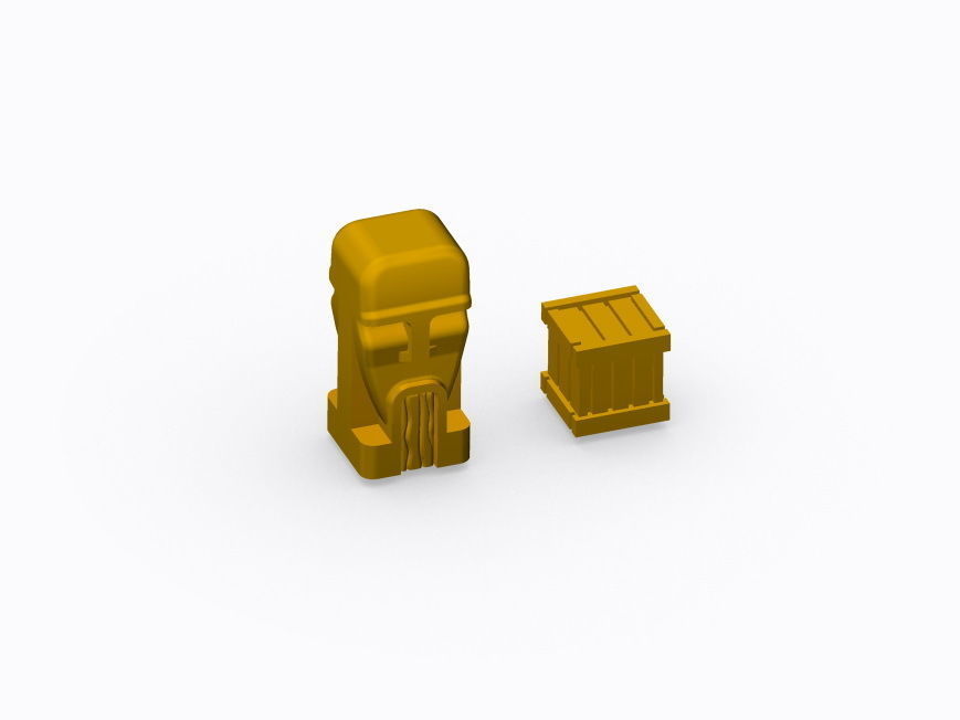 Artifacts Inc Markers 3D print model_1