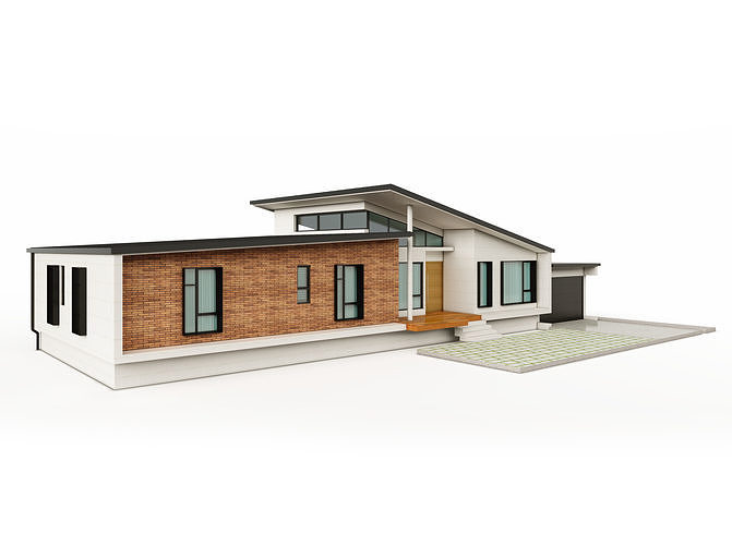 Single Family House-7 3D model