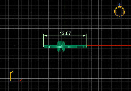 Olde English Pendant Letter E 3D print model_5