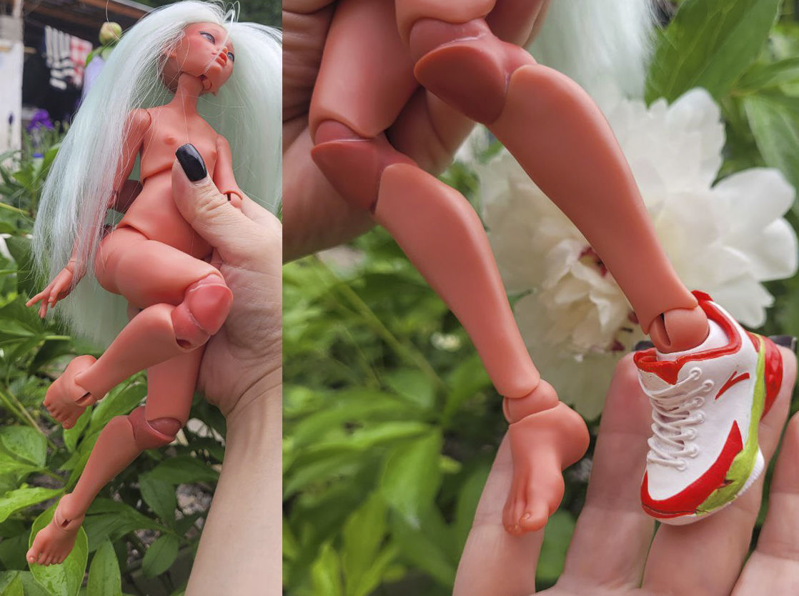  BJD doll Mara 30 cm 3D print model 3D print model_9