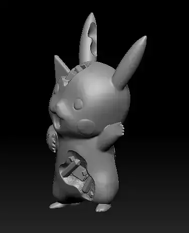 Pokemon Crystalized Pikachu Future Relic