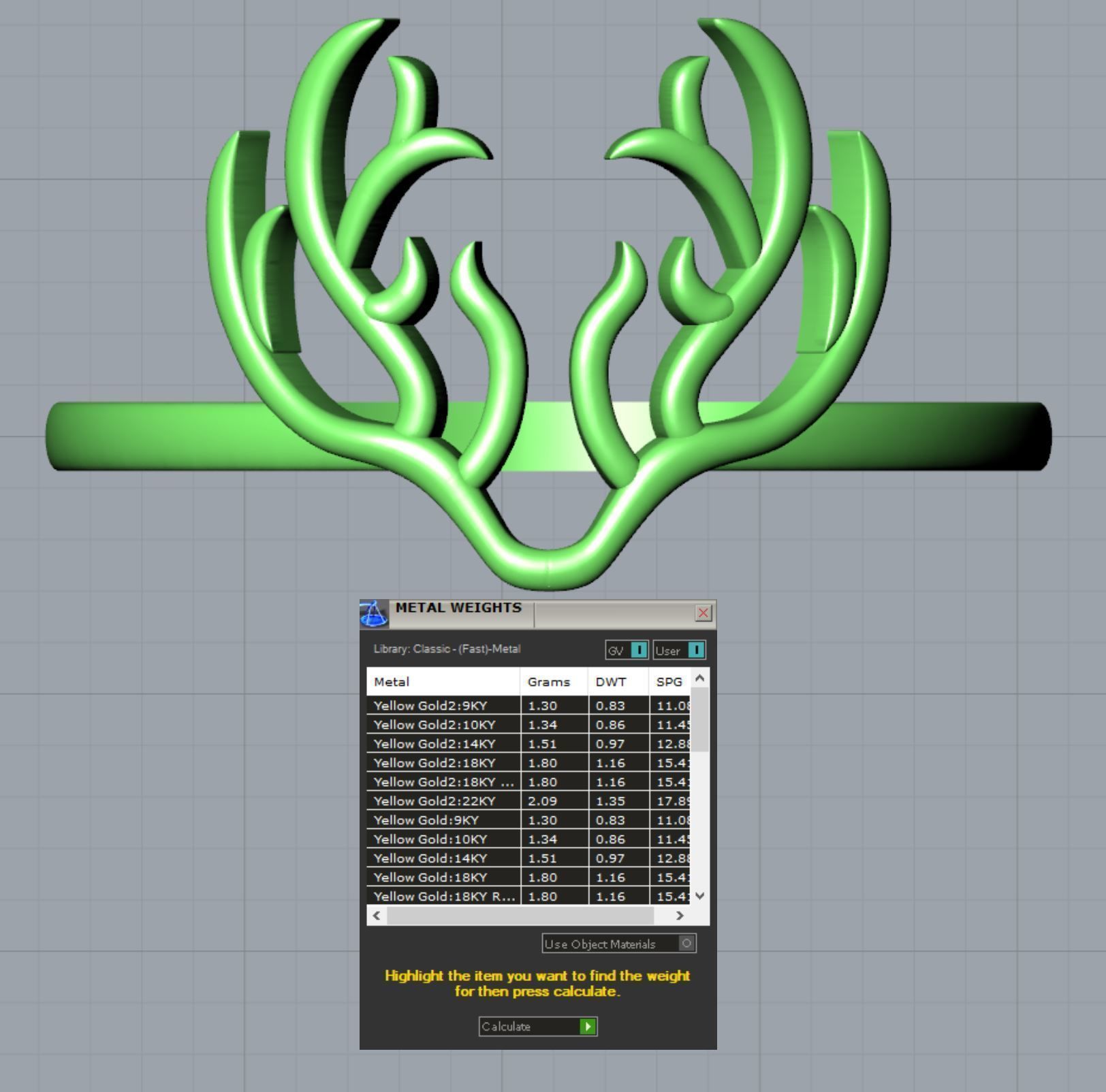 10 Light Wt Rings Printable 3d model 3D print model_4