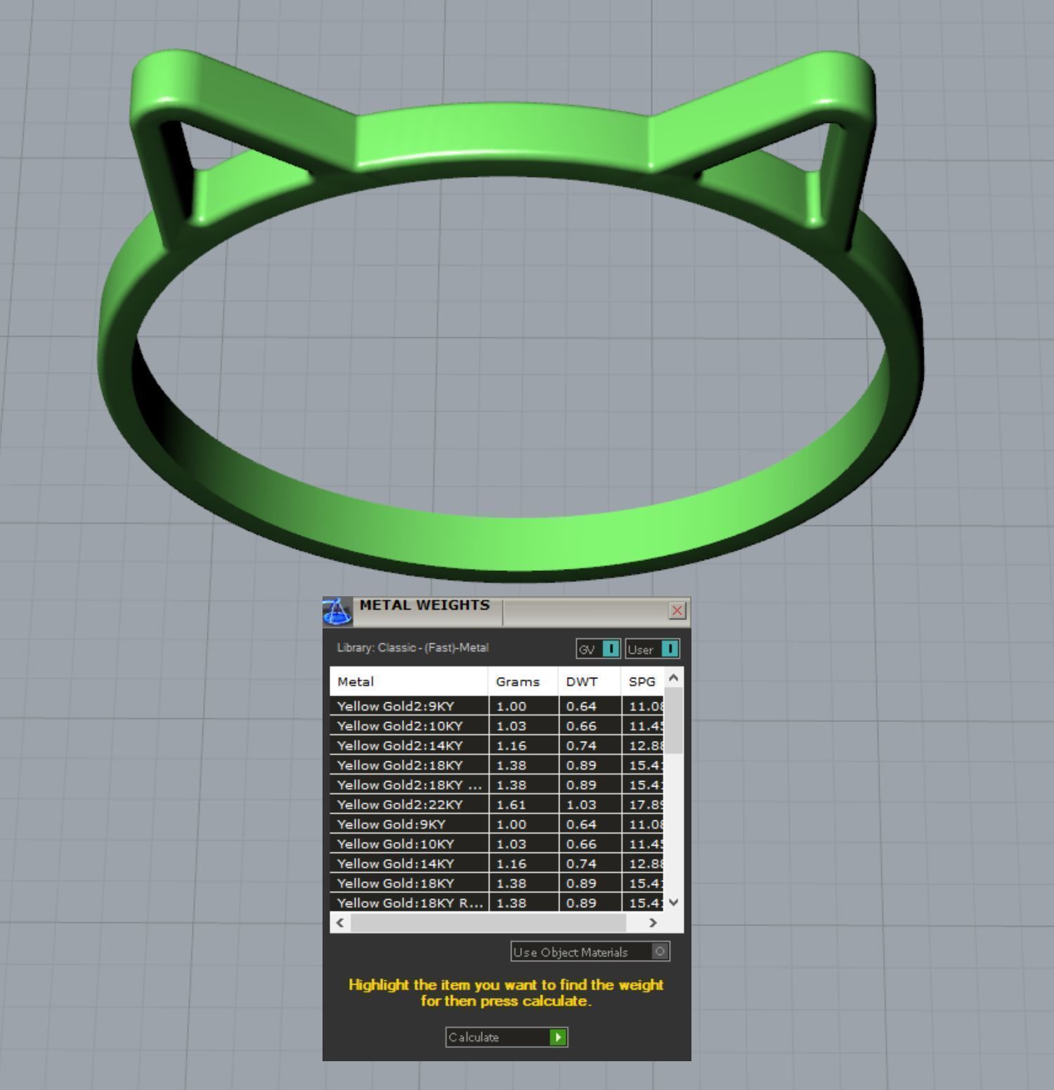 10 Light Wt Rings Printable 3d model 3D print model_5