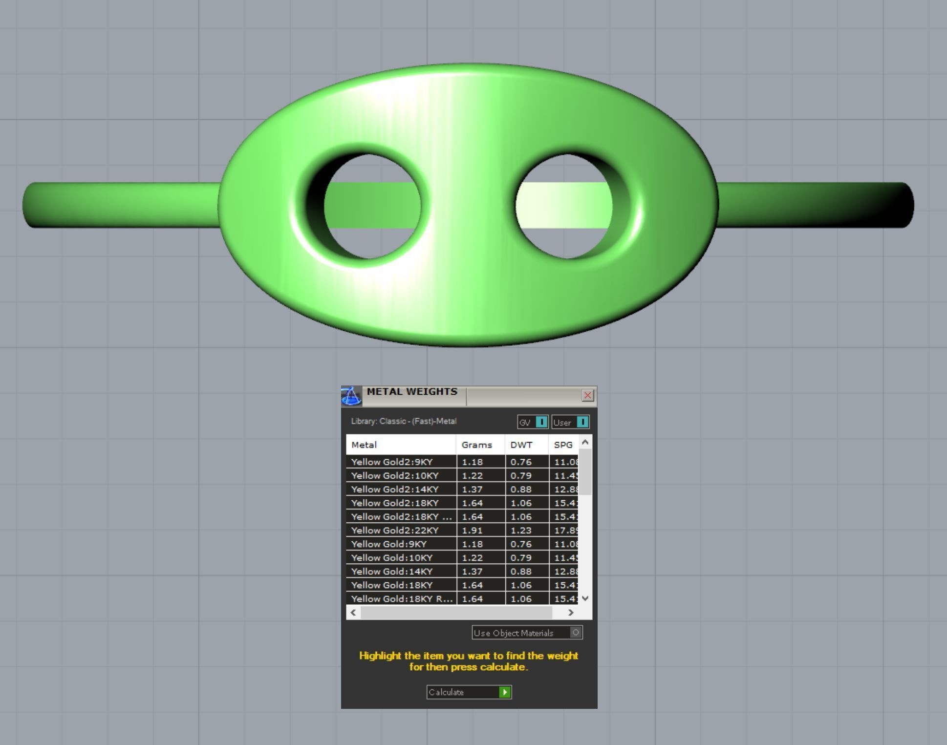 10 Light Wt Rings Printable 3d model 3D print model_10