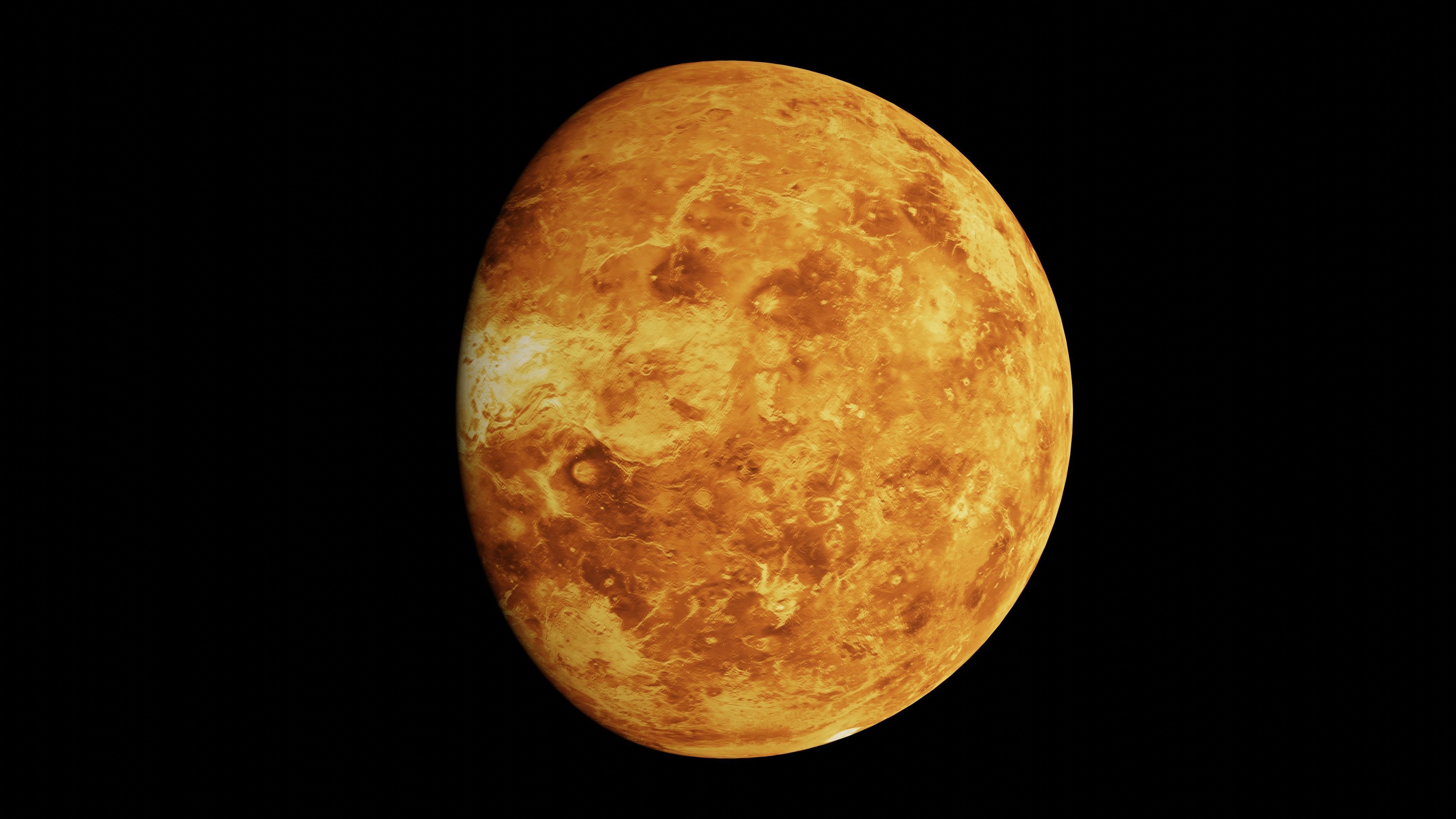 Venus 3D Model Low-poly 3D model_3