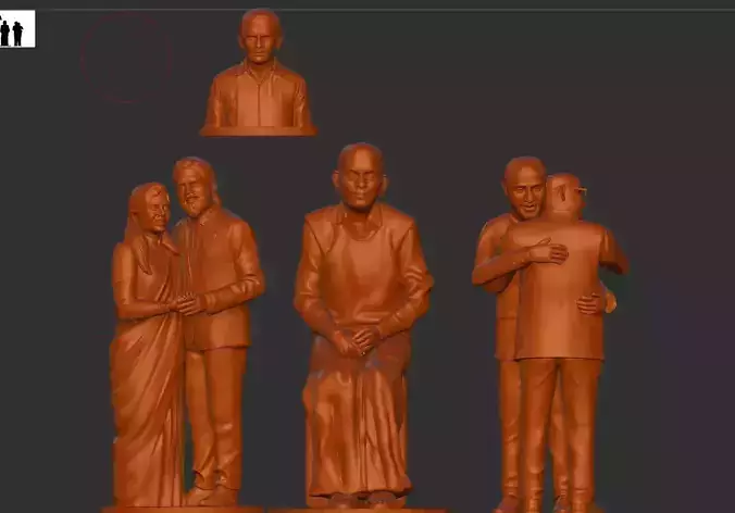 miniature for 3d printing