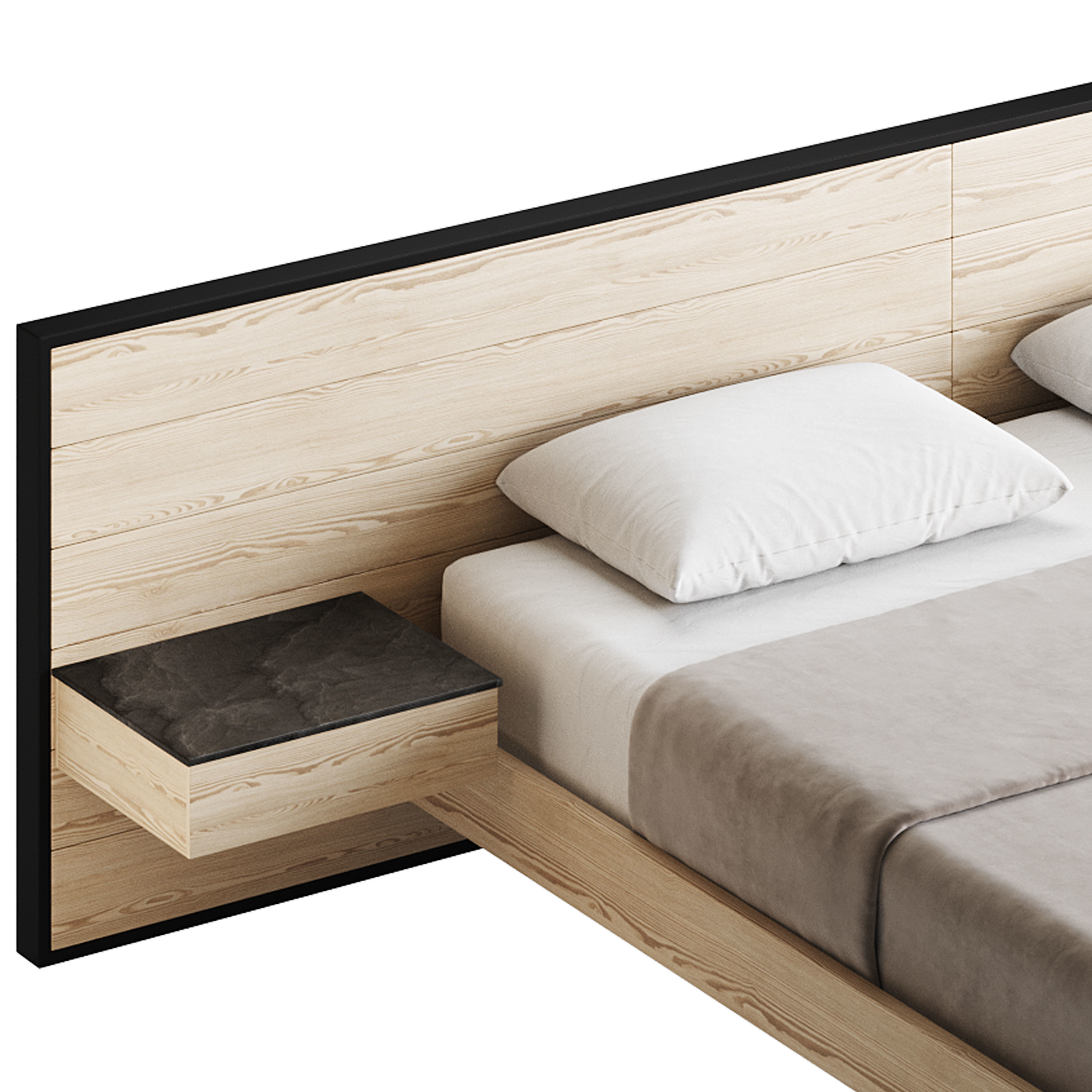 Rialto Bed 3D model_6