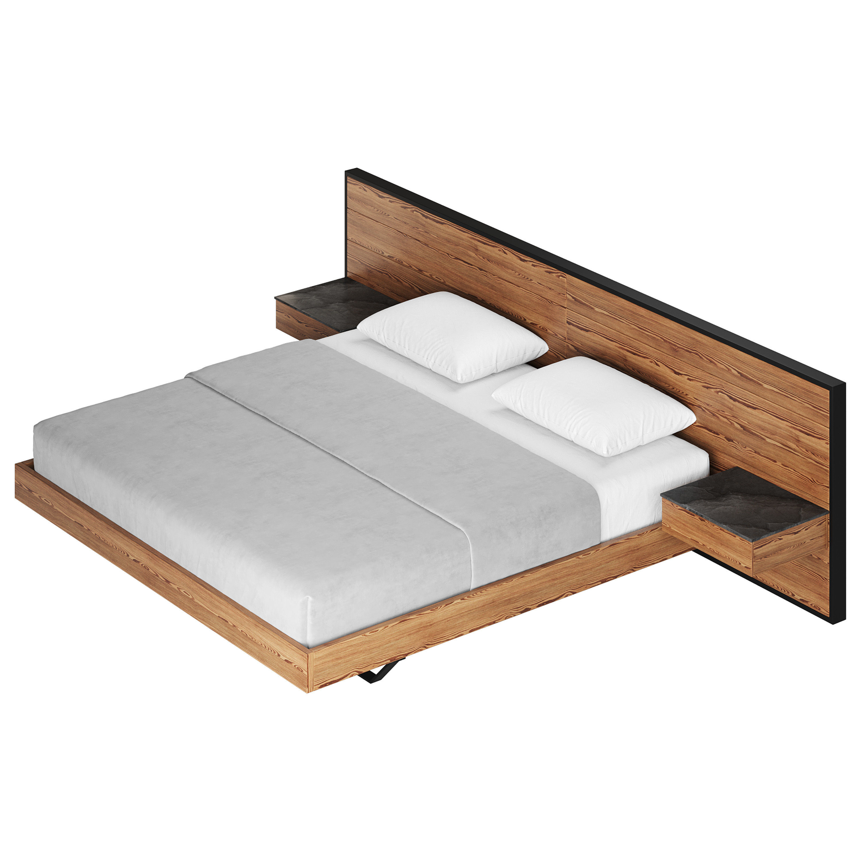 Rialto Bed 3D model_3