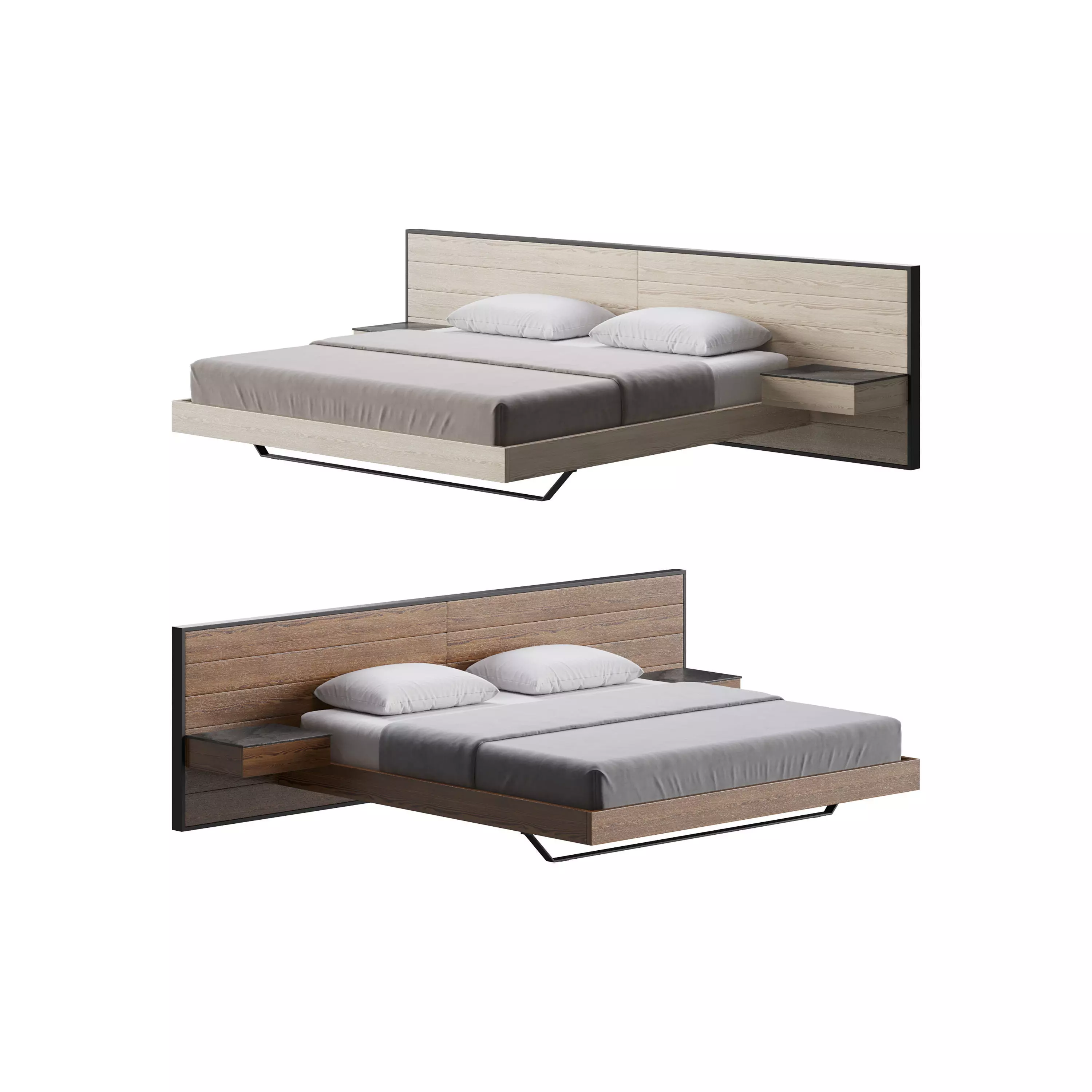 Rialto Bed 3D model_0