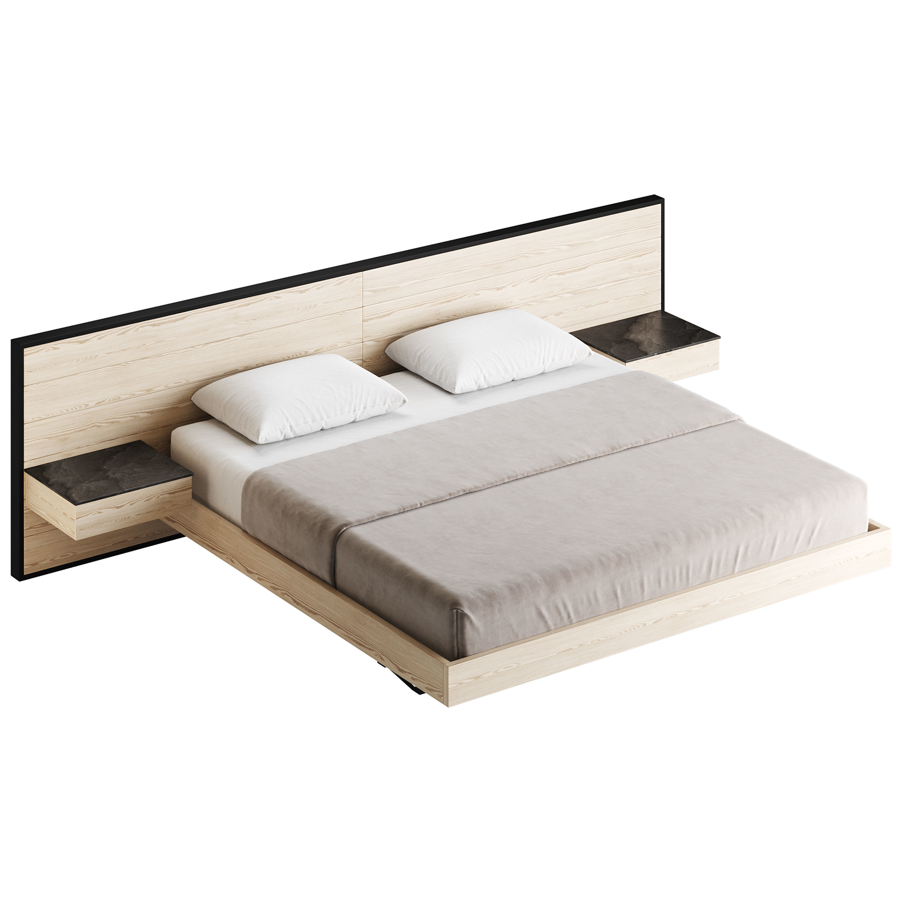 Rialto Bed 3D model_5