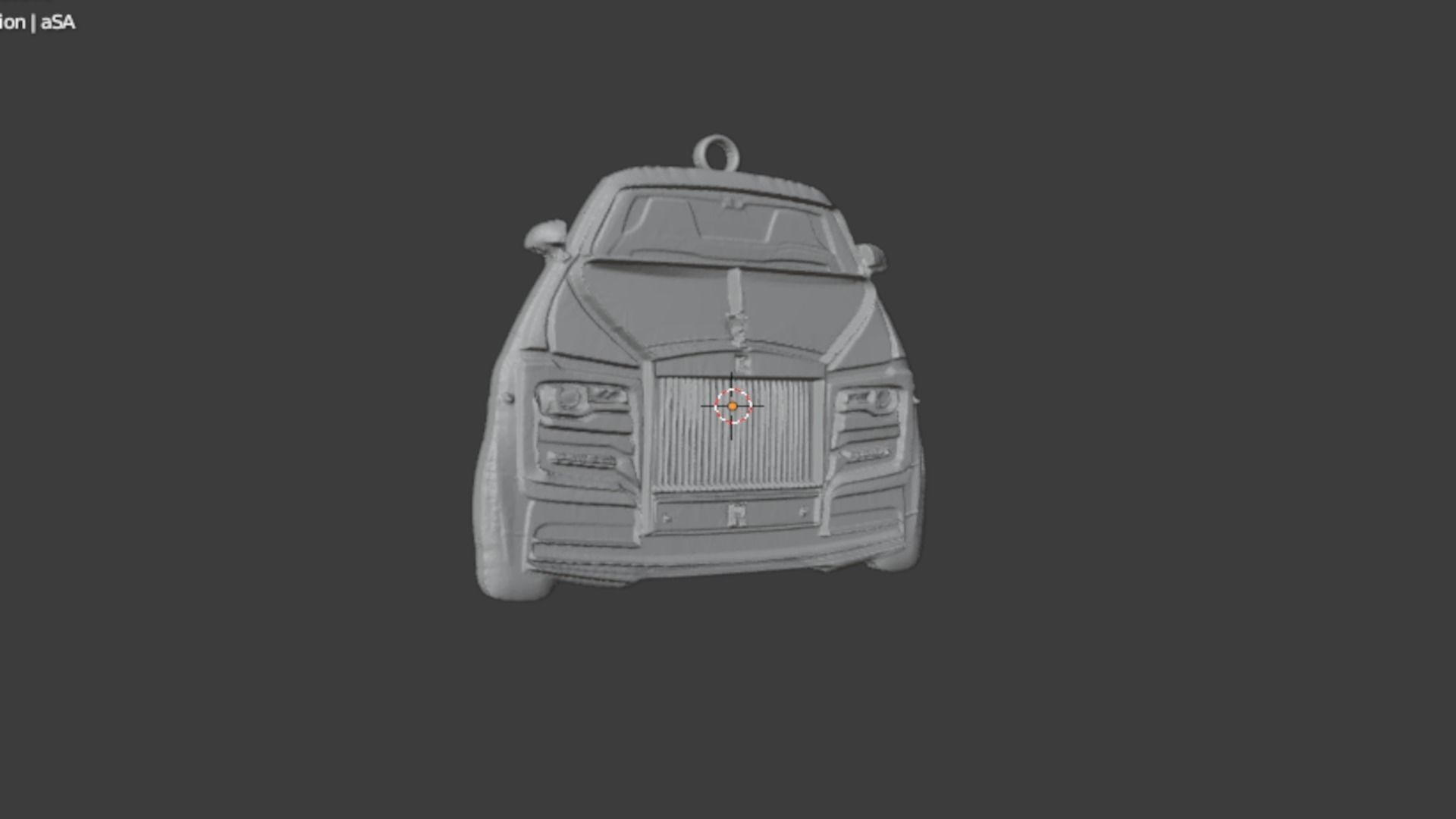 car pendant-05 printable jewelry 3D print model_5