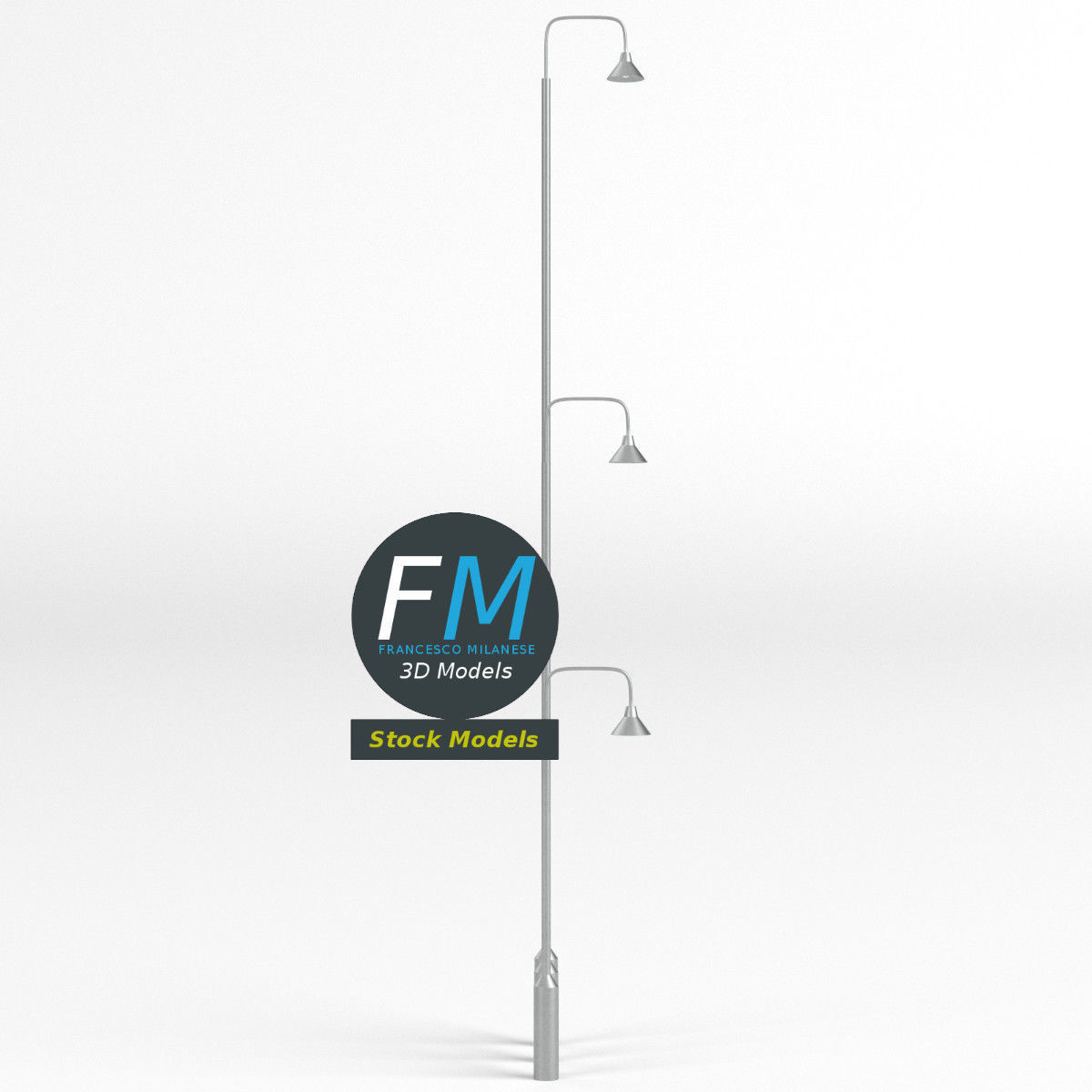 Street lamps 1 3D model_3