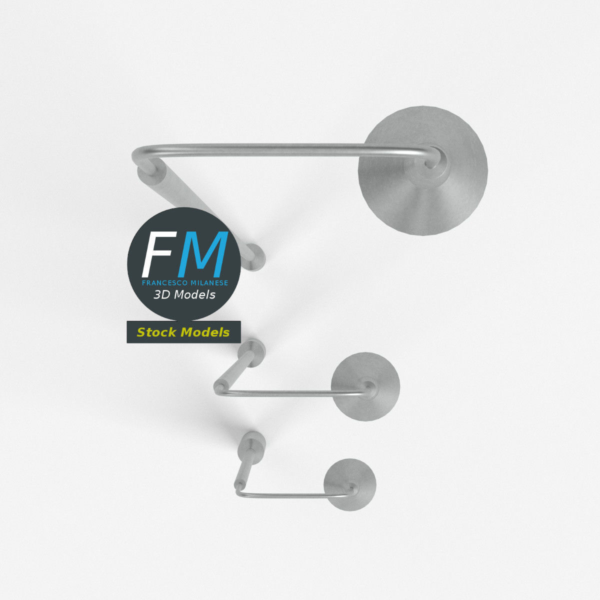 Street lamps 1 3D model_6