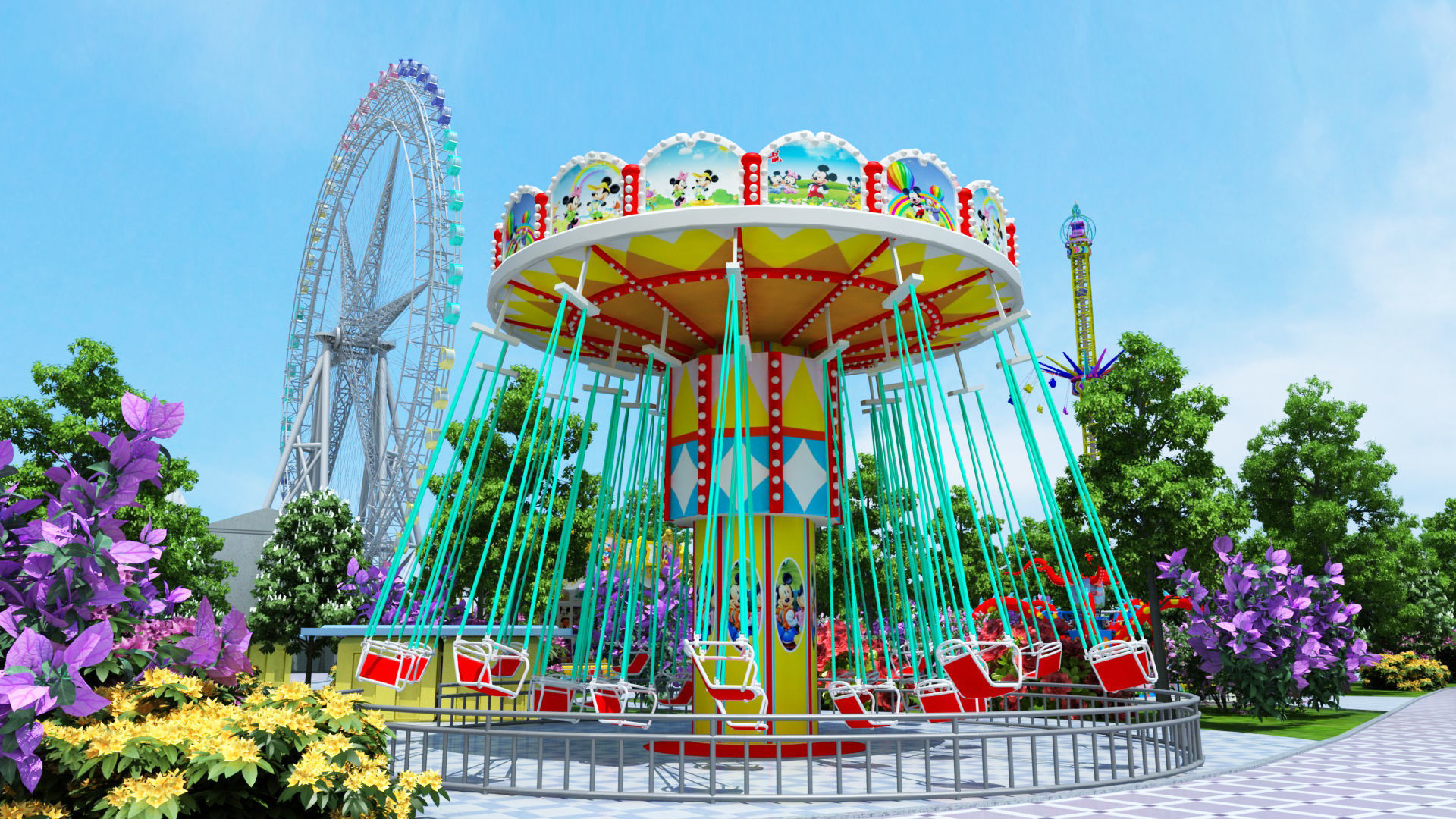 Playground 3D model_11