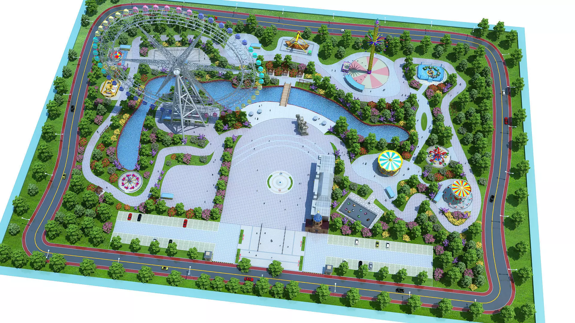 Playground 3D model_0