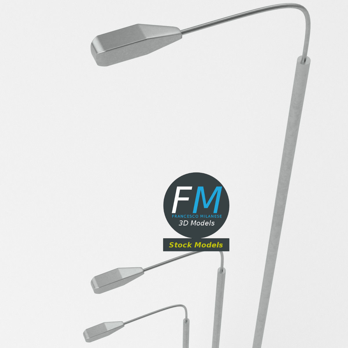 Street lamps 2 3D model_5