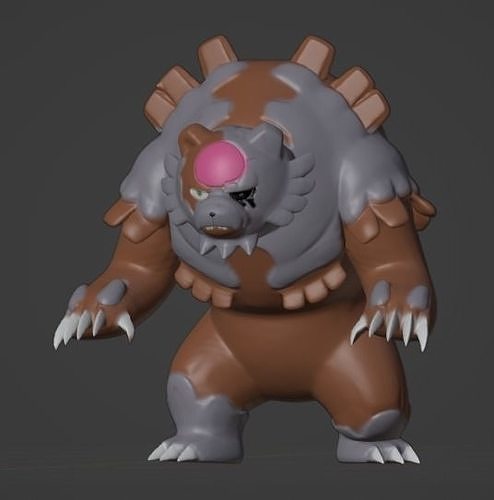 Blood Moon Ursalina  3D print model