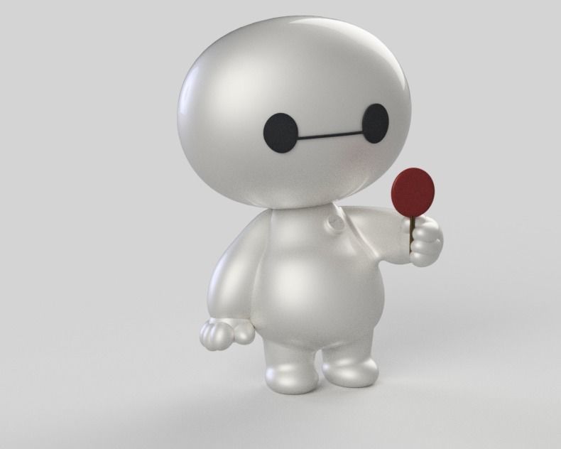 Big Hero 6 Baymax 3D print model_1