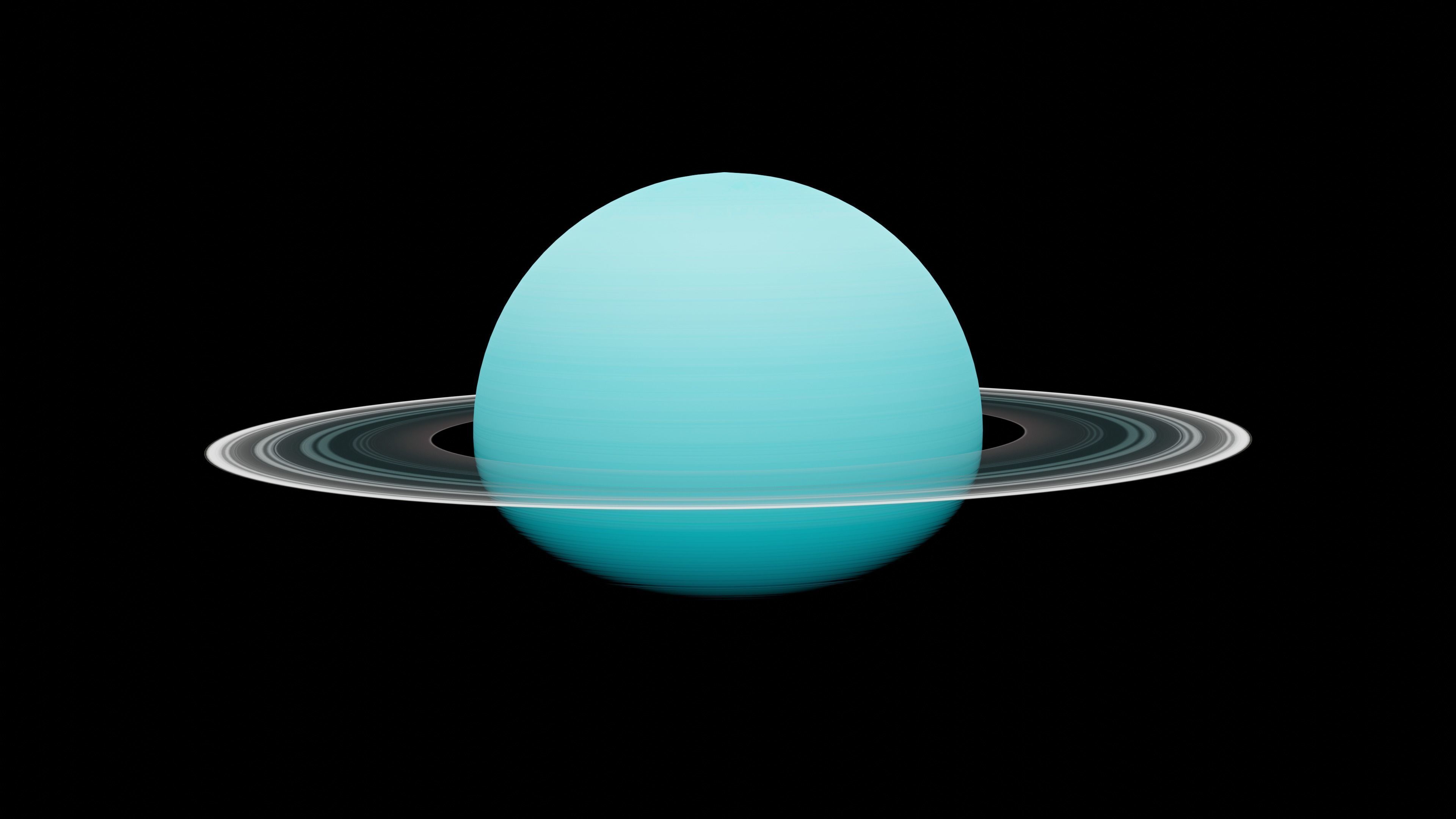 Uranus 3D Model Low-poly 3D model_3