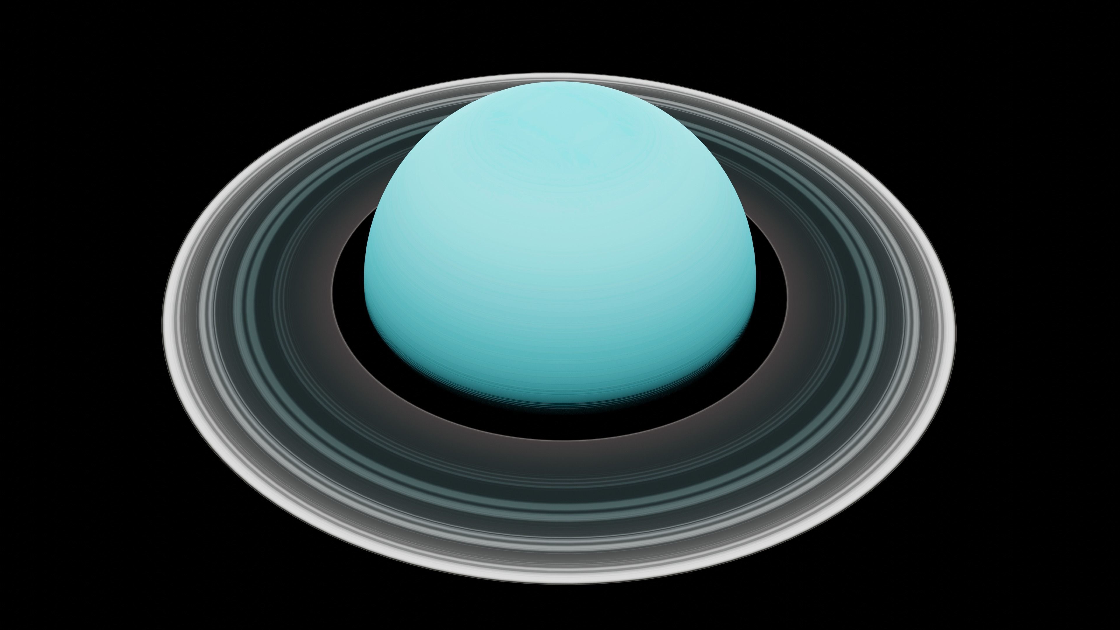 Uranus 3D Model Low-poly 3D model_10
