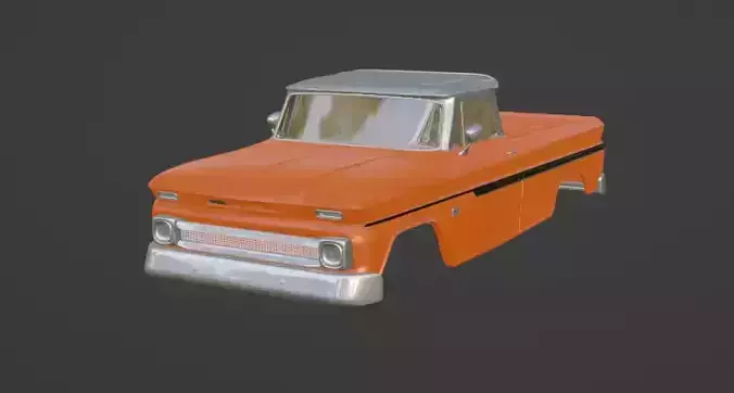 Chevy c10 F 1966 truck  3D print model