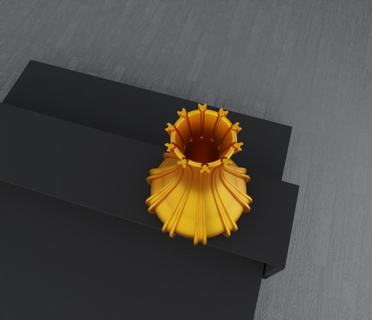 Modern Decorative Vase 3D print model_31