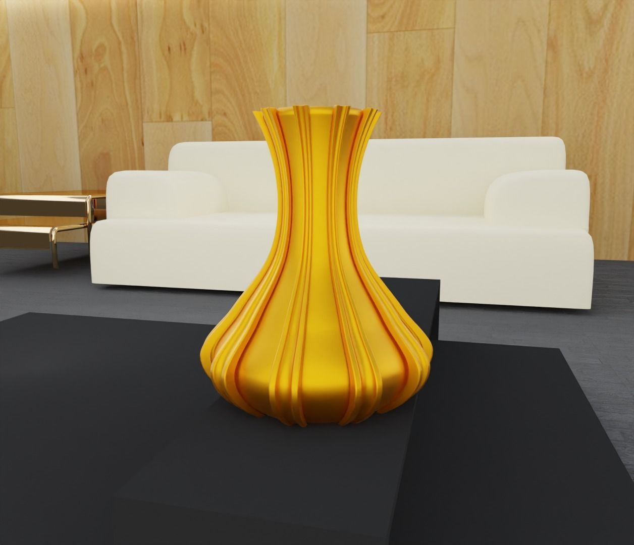 Modern Decorative Vase 3D print model_20