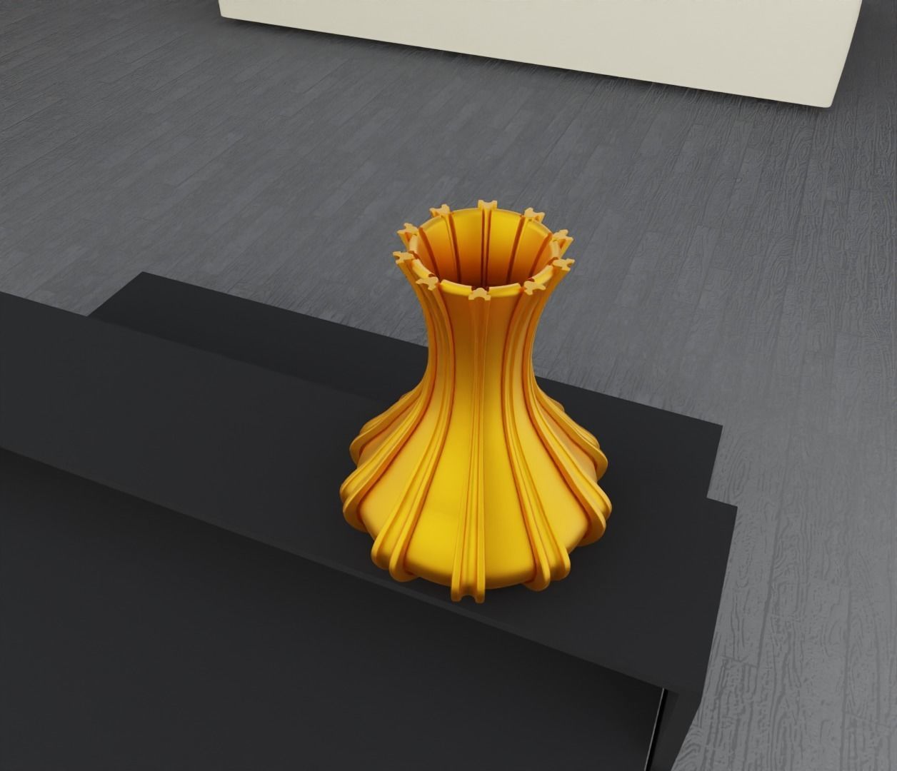 Modern Decorative Vase 3D print model_30