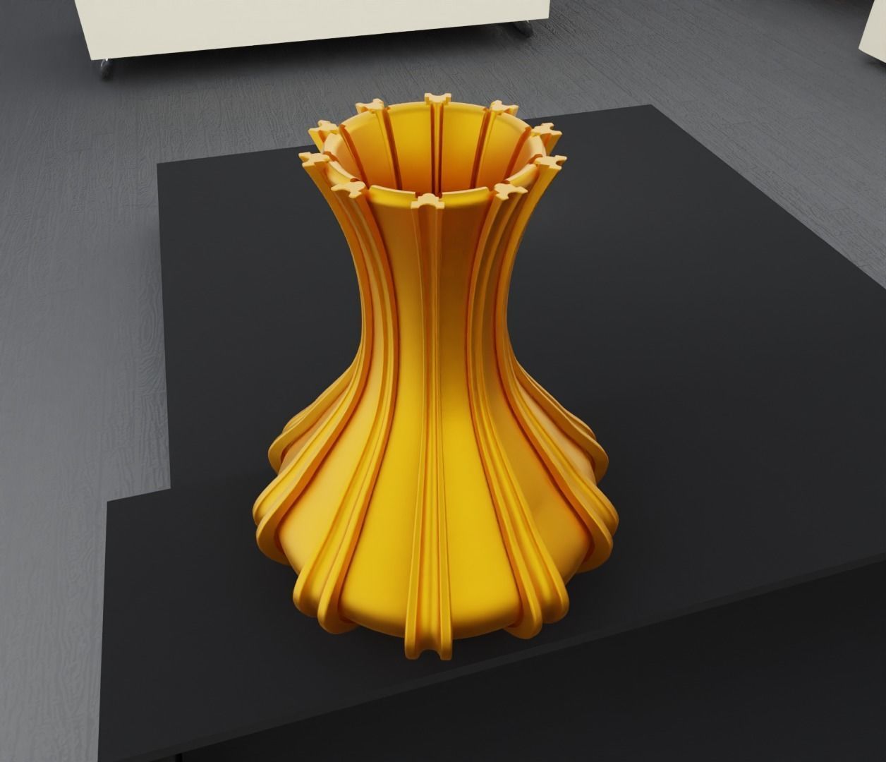 Modern Decorative Vase 3D print model_16