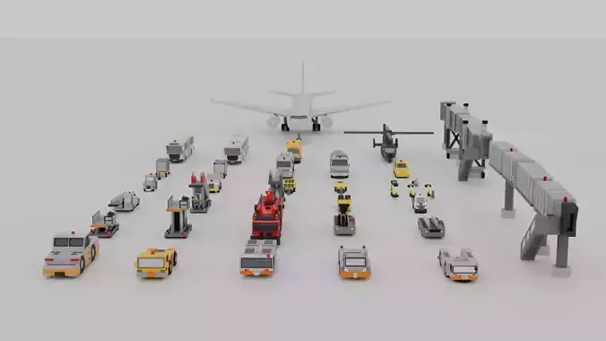 Airport Vehicle Pack