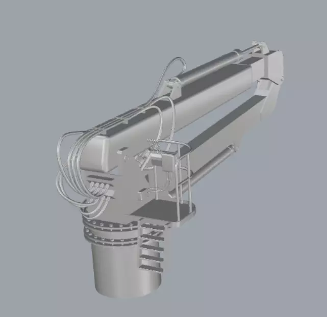 Ships Crane 3D print model