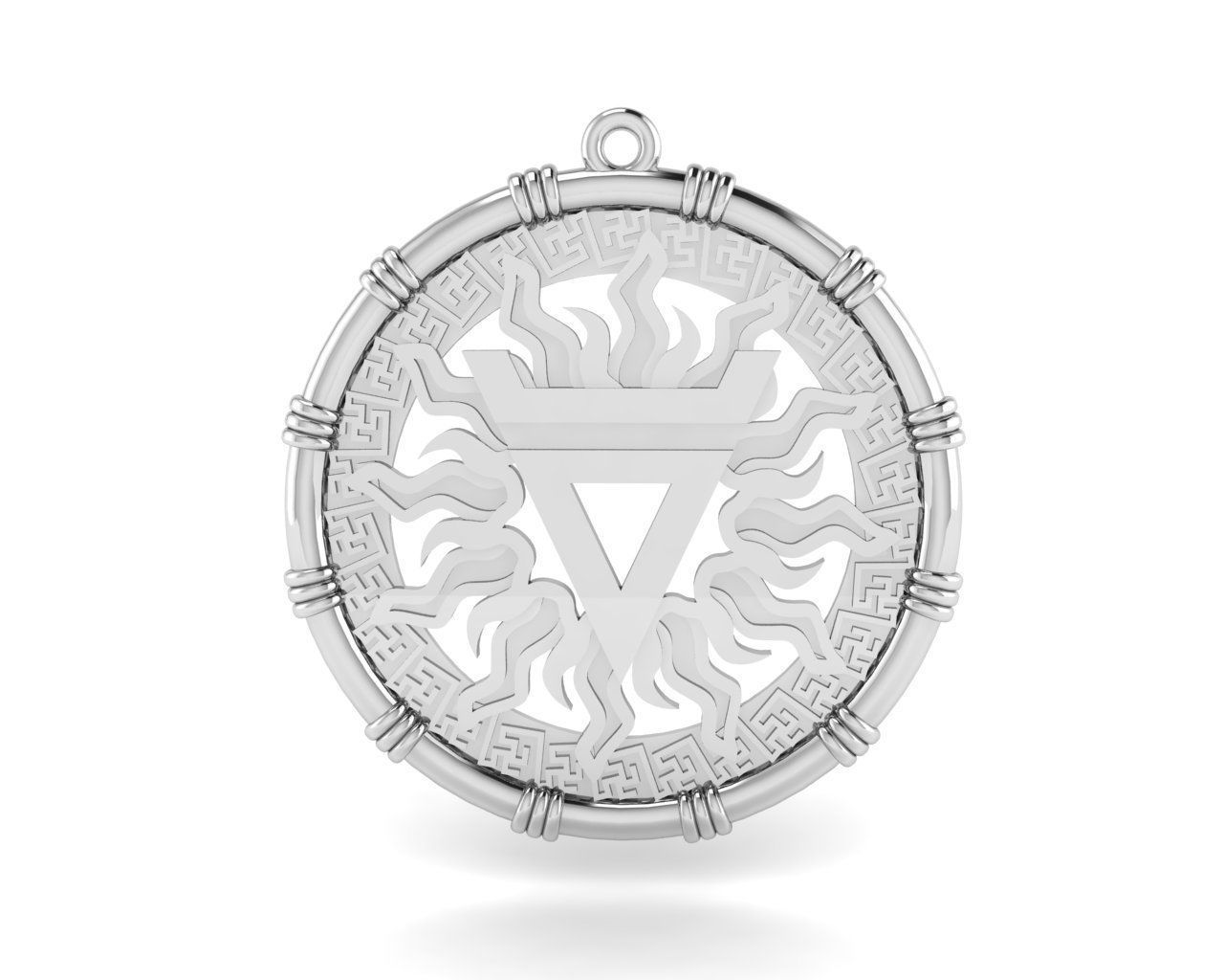 Scandinavian Veles pendant 3D print model_1