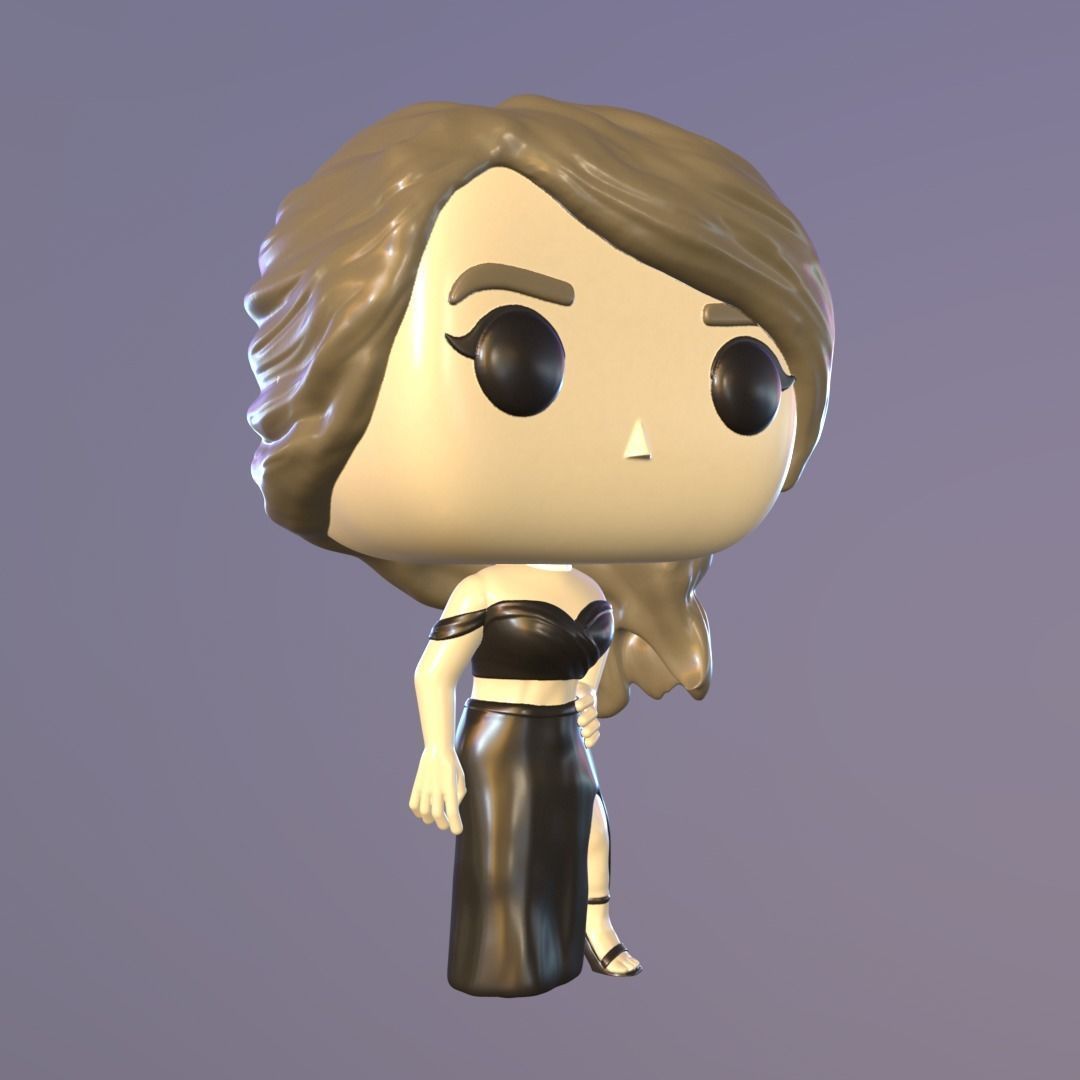 FUNKO VESTIDO FIESTA 3D print model_2