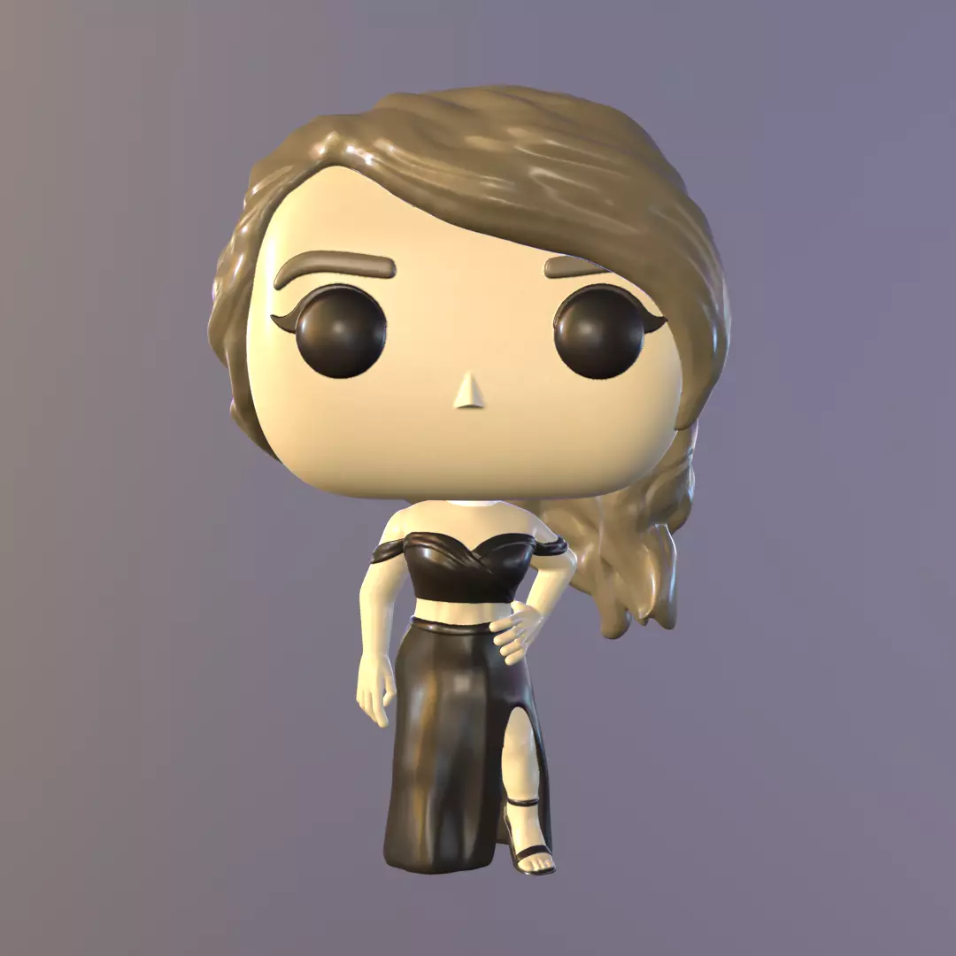 FUNKO VESTIDO FIESTA 3D print model_0