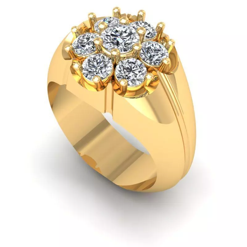 Ali-872-Ring Free 3D print model