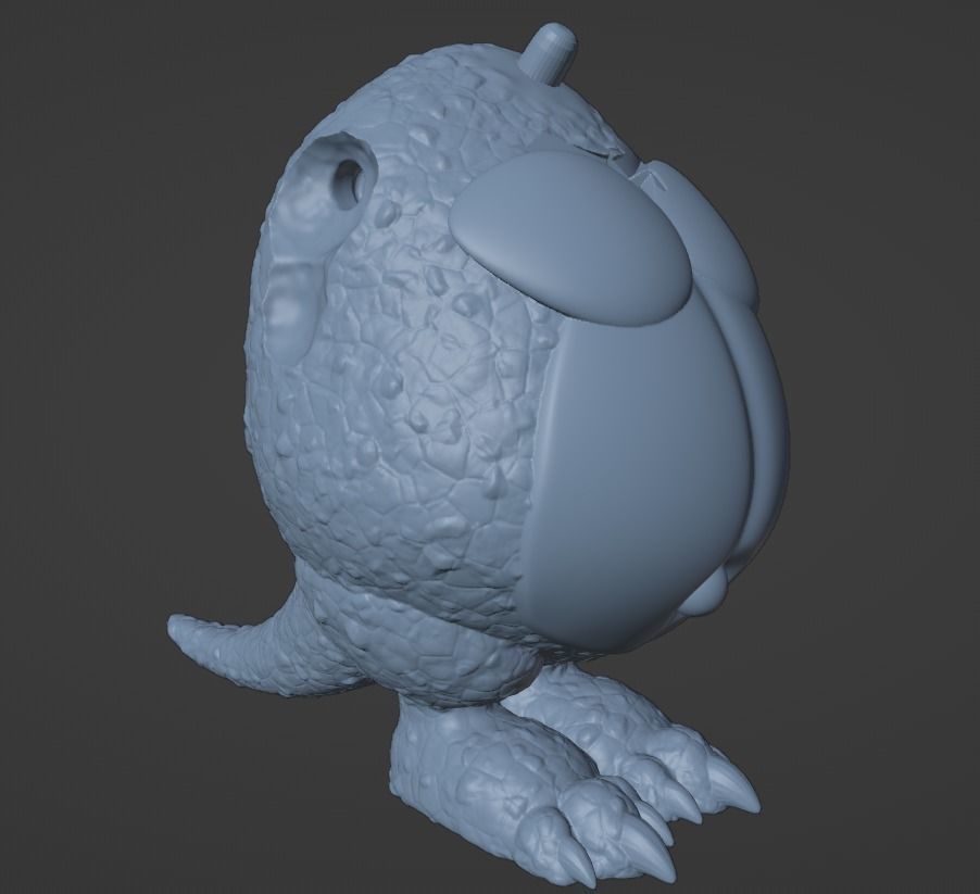 DKC King K Rool 3D print model_5