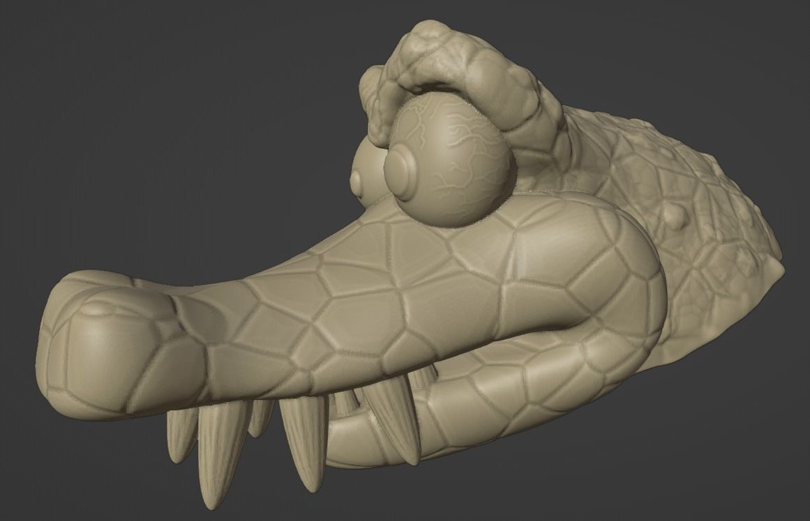DKC King K Rool 3D print model_4