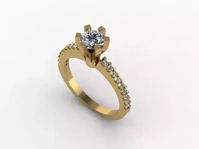 women solitair ring