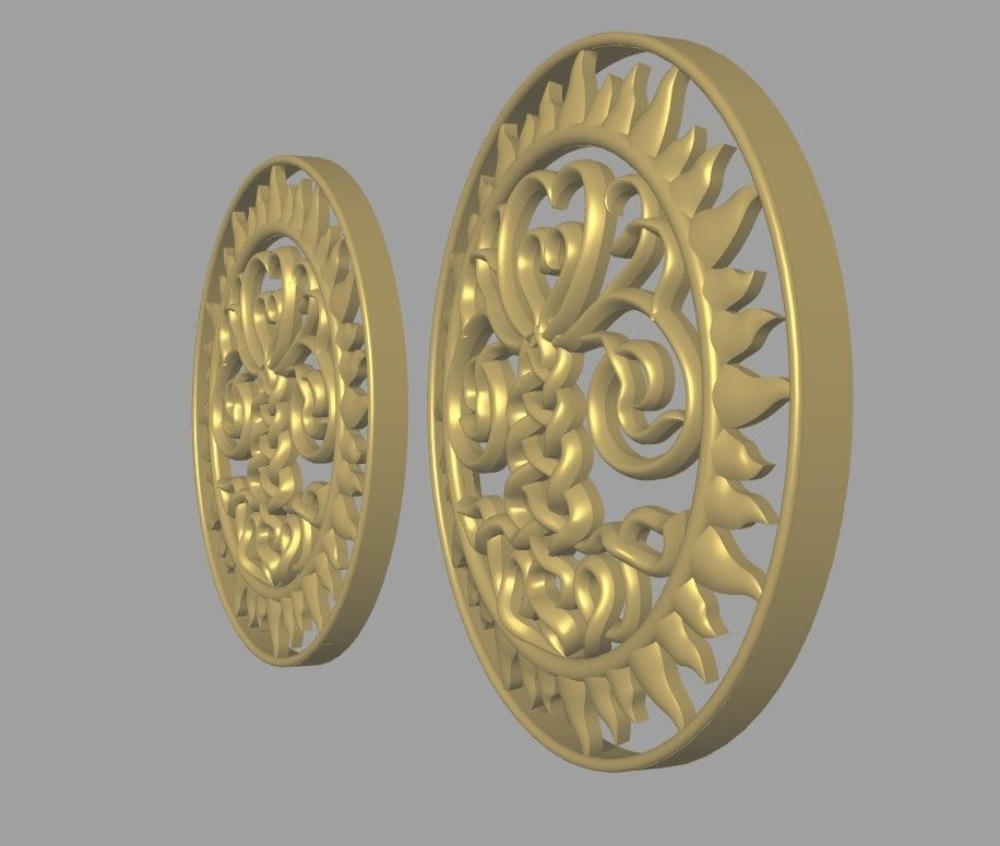 Tree of Life Pendant 3D print model_8