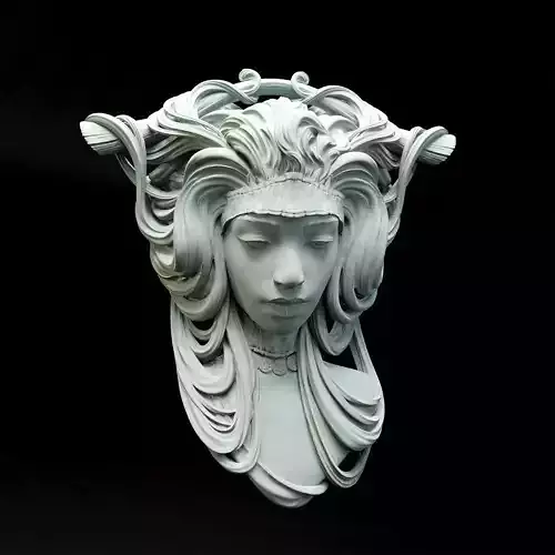 Jewelry Pendant Priestess - 2024 3D print model