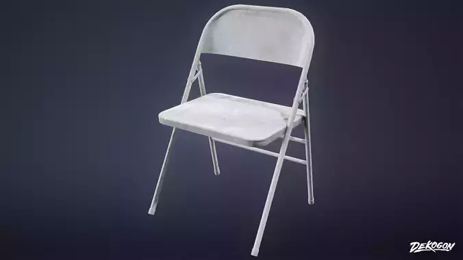 SAFE HOUSE - Folding Chair 01 - LOW POLY