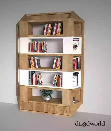 Cage Bookshelf by DT