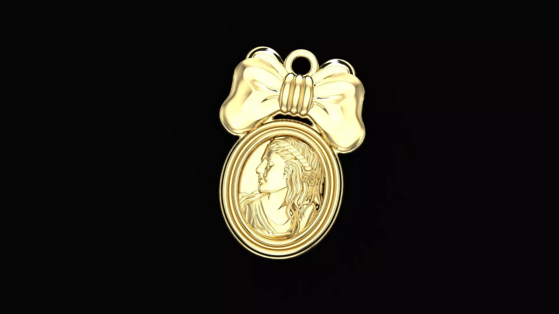 I said medal sculpture 3D print model