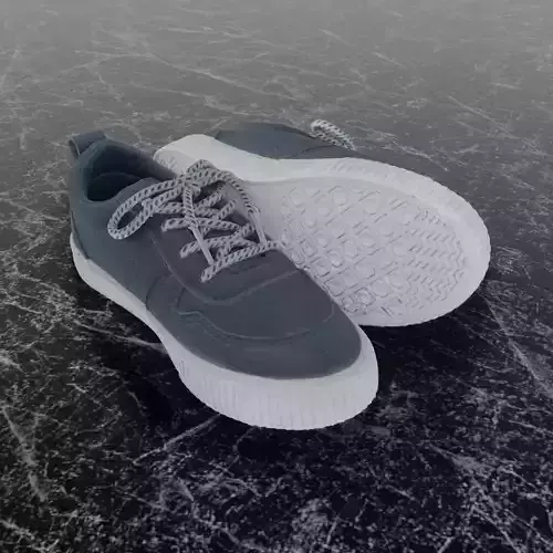 RESERVED 3D SHOE Low-poly 3D model