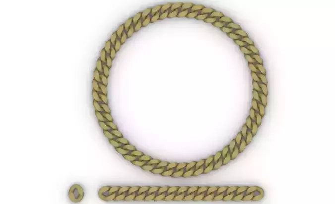 Cuban gourmette gourmet chain link