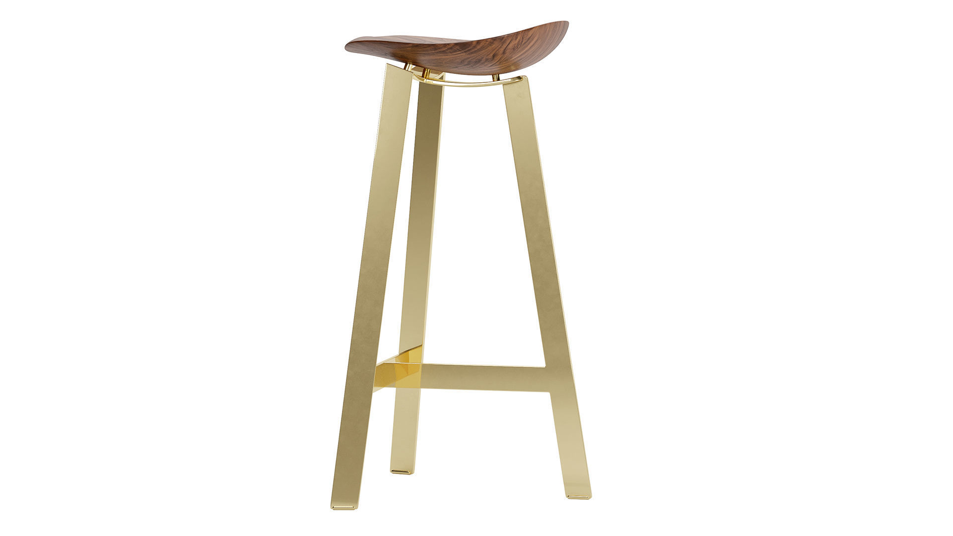 Easy Bar Stool 3D model_6