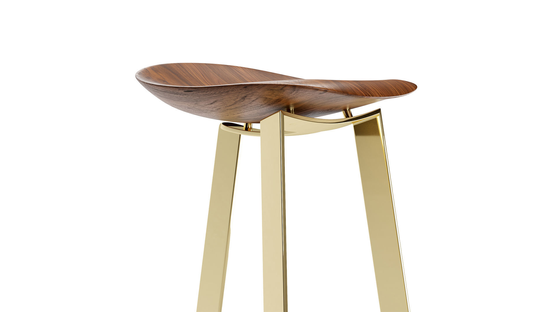 Easy Bar Stool 3D model_8