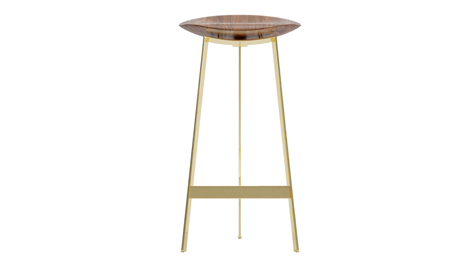 Easy Bar Stool 3D model_4